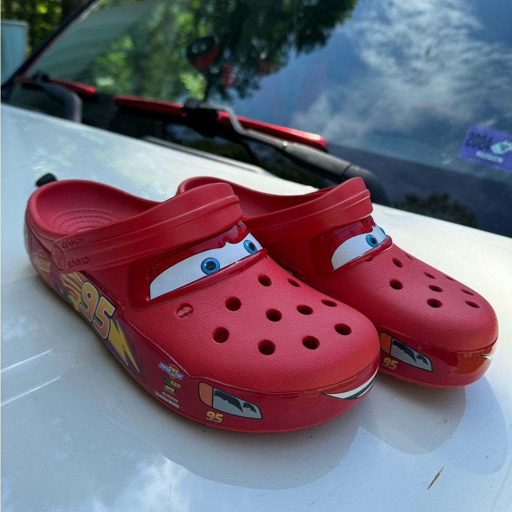 Lightening McQueen Crocs